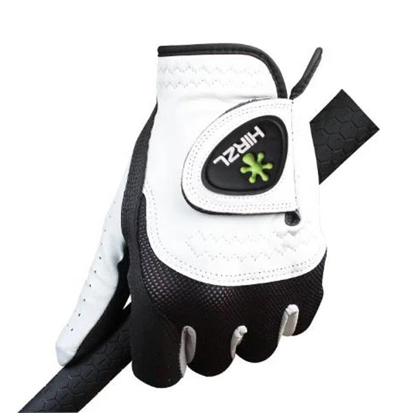 Hirzl Trust Control 2.0 Golf-Handschuh Herren | RH silberweiß-schwarz ML