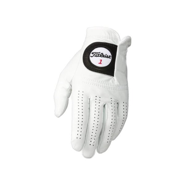Titleist Players Golf-Handschuh Herren | LH - für die linke Hand L Regular weiß