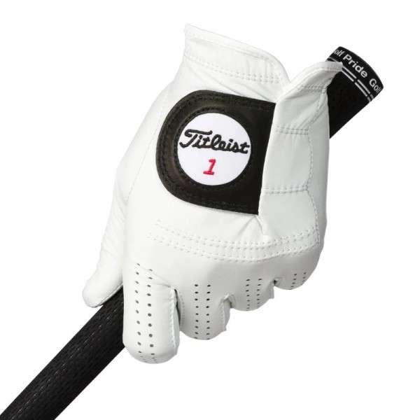 Titleist Players Golf-Handschuh Herren | LH - f&uuml;r die linke Hand XL Regular wei&szlig;