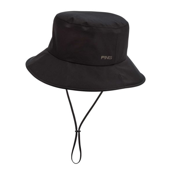 Ping Waterproof Bucket Hat | one size black