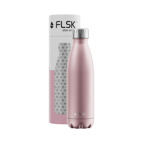 FLSK Edelstahl Trinkflasche | roségold 500 ml
