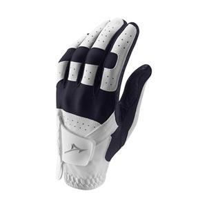 Mizuno Stretch Golf-Handschuh Damen | LH white-navy one size