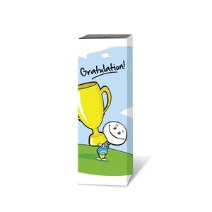 Smartpack Geschenkverpackung für Golfbälle 3er | Gratulation