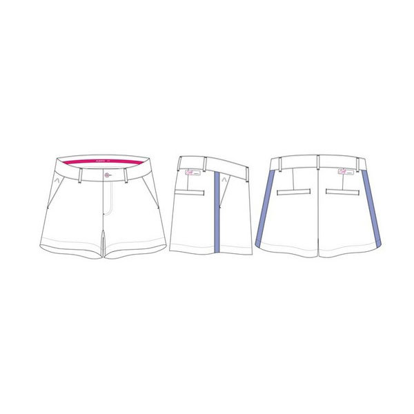 Alberto Arya 3xDry Cooler Golf-Shorts Damen | white-108