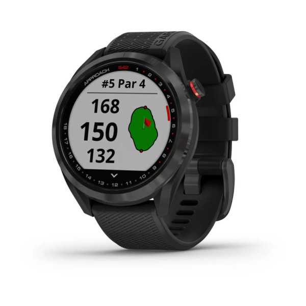 Garmin Approach S42 GPS Golf-Uhr | schwarz-schwarz
