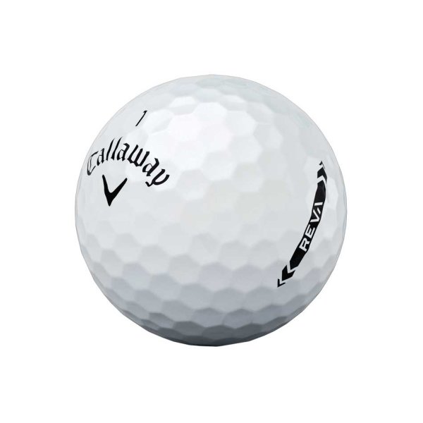 Callaway Reva Golf-Ball Pearl Weiß 12-Bälle