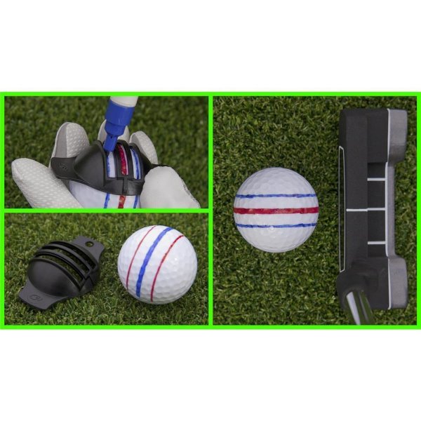 SpineTee Ball Marker Multi Line Schablone