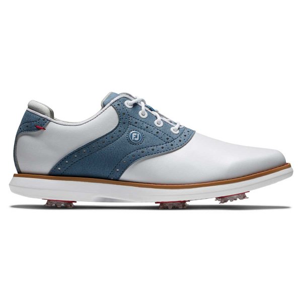 FootJoy Traditions Golf-Schuh Damen | white-blue