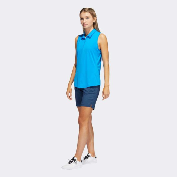 Adidas Ultimate365 Solid Sleeveless Poloshirt Damen