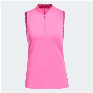 Adidas Ultimate365 Sleeveless Poloshirt Damen | screaming pink XL