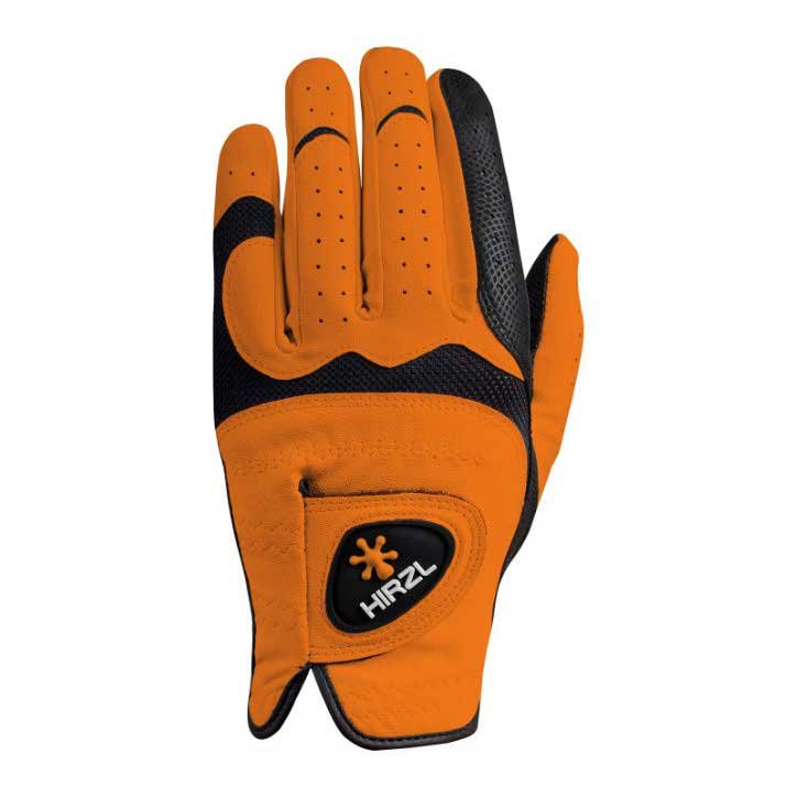Hirzl Trust Hybrid plus+ Golf-Handschuh Herren | LH orange S