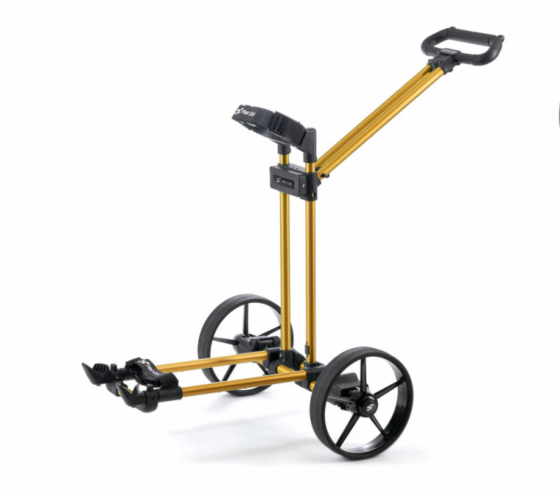 Flat Cat Pull 2 Rad Trolley | Golden Orange