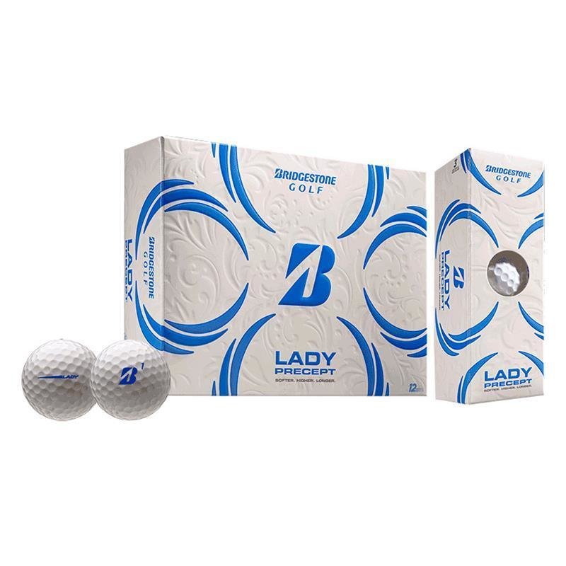 Bridgestone Lady Precept Golf-Ball | weiß 12 Bälle