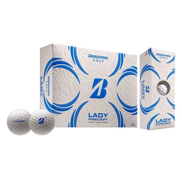 Bridgestone Lady Precept Golf-Ball | weiß 12...