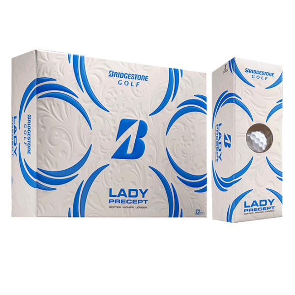 Bridgestone Lady Precept Golf-Ball weiß 12 Bälle