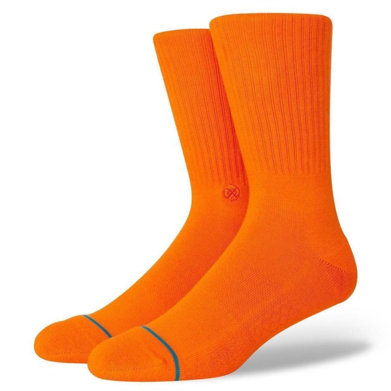 Stance Icon Crew-Socken | orange M