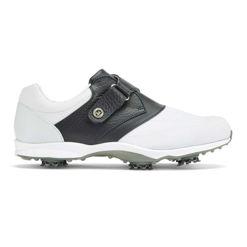 FootJoy emBODY Golf-Schuhe Damen Ausstellungsstück | Weiß-Blau M 36,5