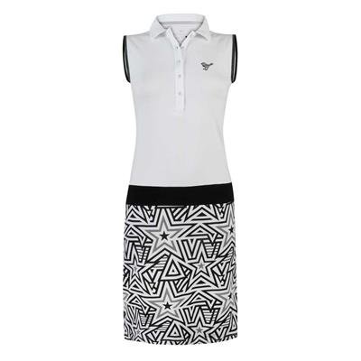 Girls Golf Galaxy Kleid Damen | black-white