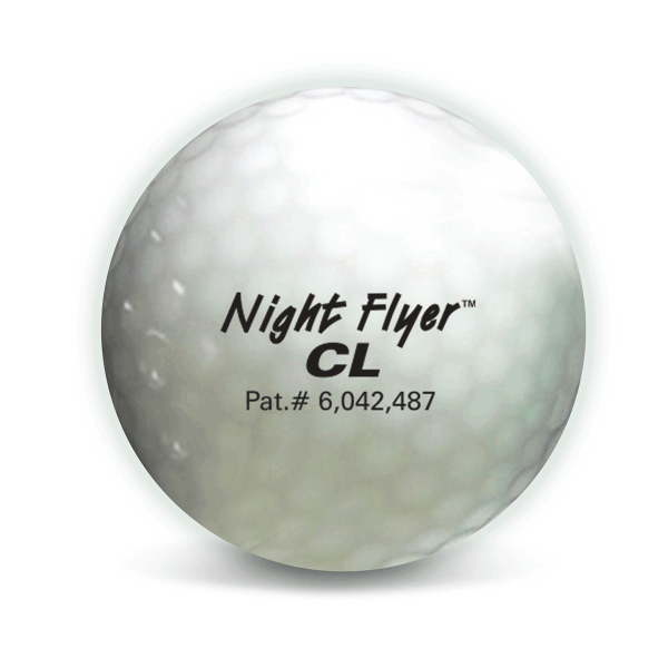 Night Flyer CL Green Golf-Ball - 1 Ball
