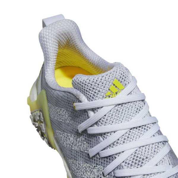 Adidas CodeChaos Golf-Schuh Damen | cloud white-cloud white, beam yellow