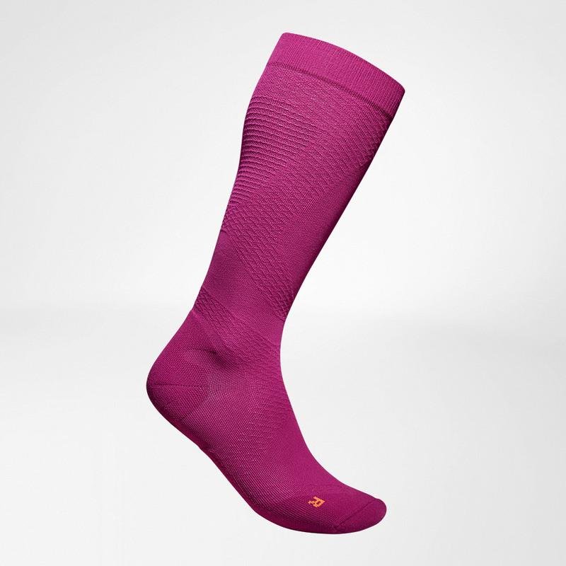 Bauerfeind Run Ultralight Compression Socks Damen | berry EU 38 – 40 M 36 – 41 cm