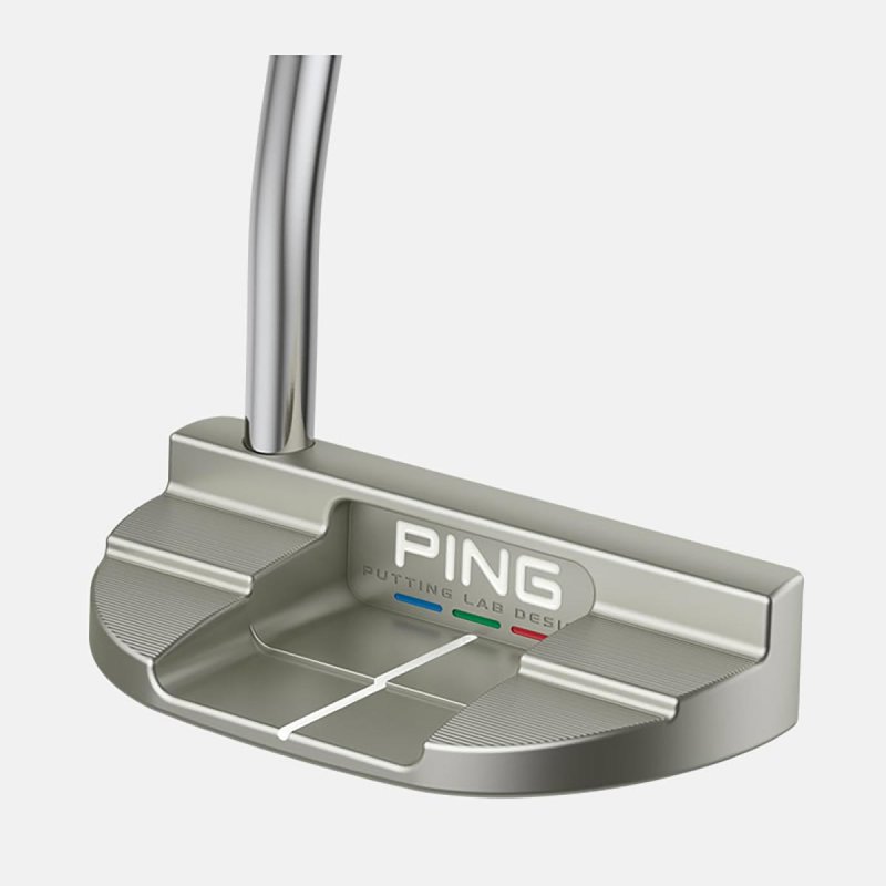 Ping PLD Milled DS72 Satin Raw Putter | LH CHROME STEPLESS STEEL 33“