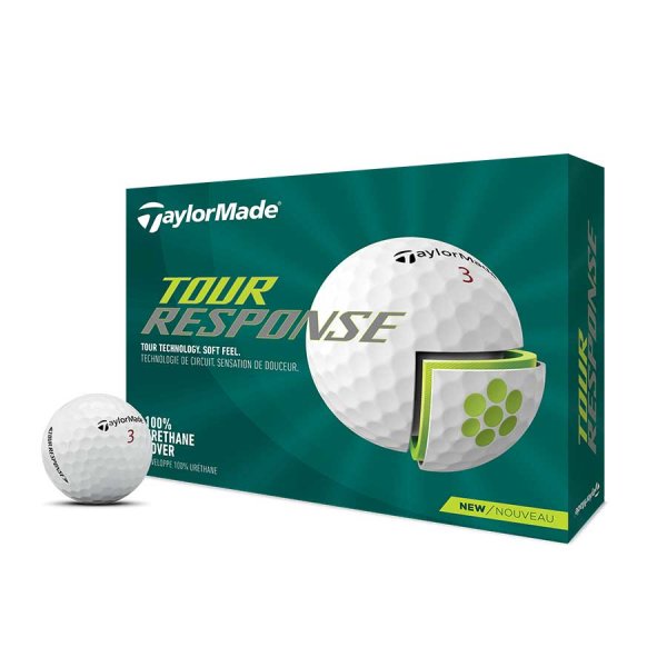 TaylorMade Tour Response Golfball 12 Bälle | weiß