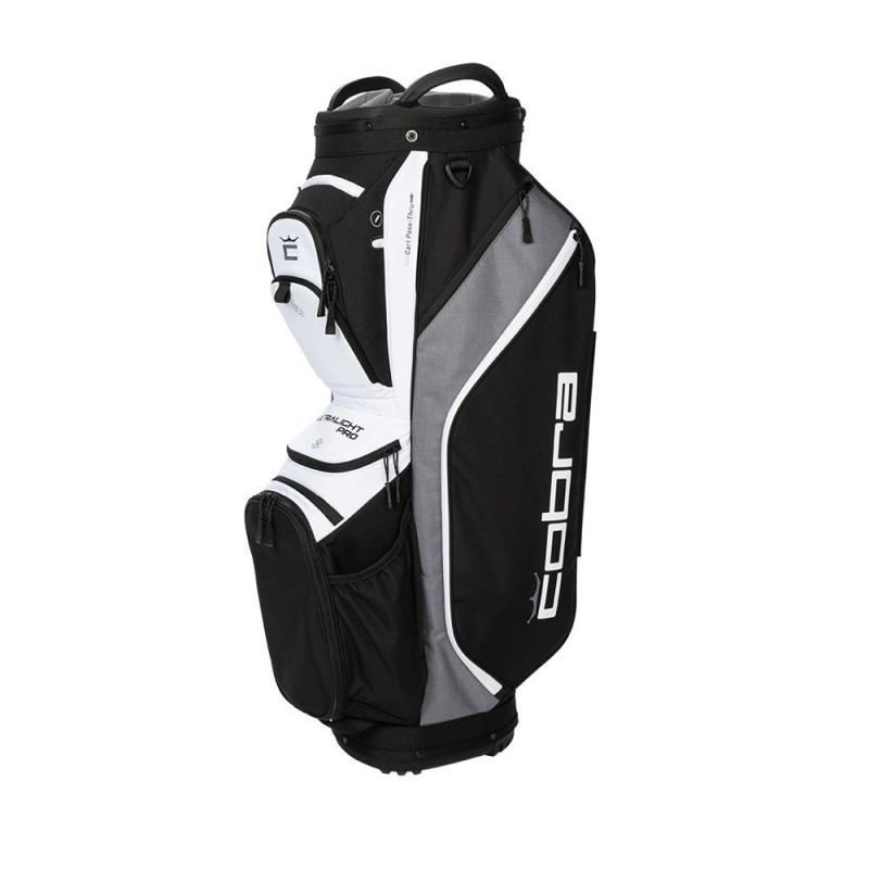 Cobra Ultralight Pro Cart-Bag | Black-White