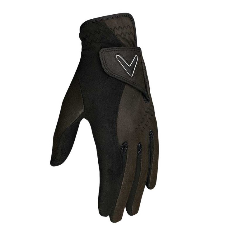 Callaway OPTI GRIP Paar Golf-Handschuhe Herren | black M/L