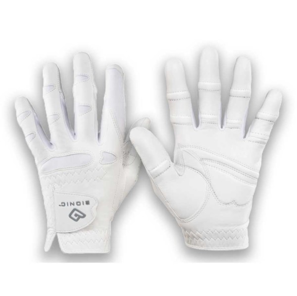 Bionic StableGrip Golf-Handschuh Damen LH -  f&uuml;r die linke Hand  wei&szlig;