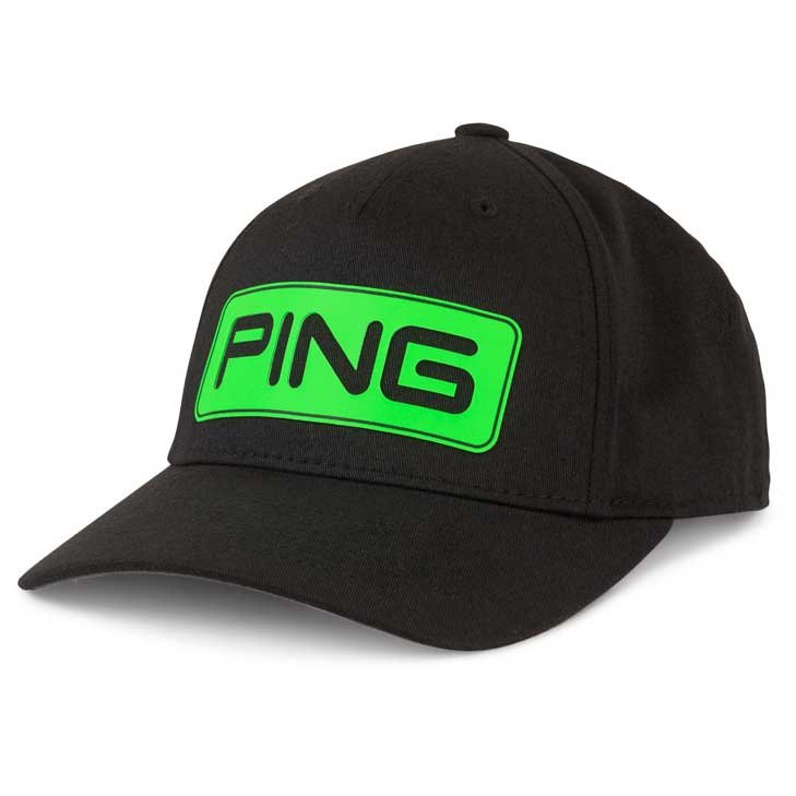 Ping Junior Tour Classic Cap | black-electric green one size