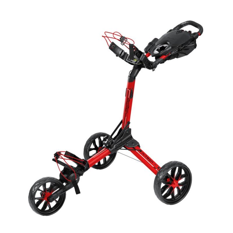 Bag Boy Nitron 3-Rad Golf-Trolley I rot/schwarz