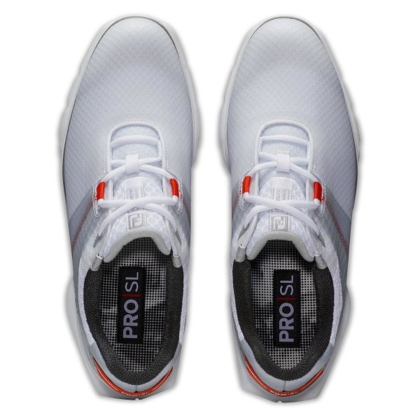 FootJoy Pro SL Sport Golf-Schuh Herren | white-grey, orange