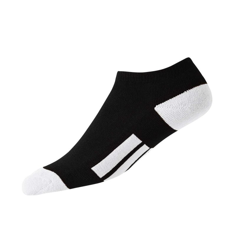 FootJoy ProDry Junior Golf-Socken Kinder | black-white EU 34 – 39
