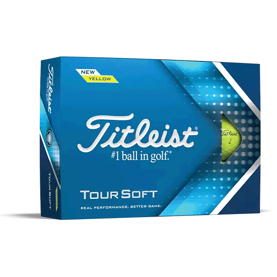 Titleist Tour Soft Golf-Ball Gelb 2022 12 Bälle