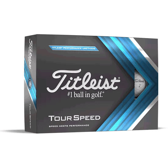 Titleist Tour Speed Golf-Ball Weiß 2022 | 12...