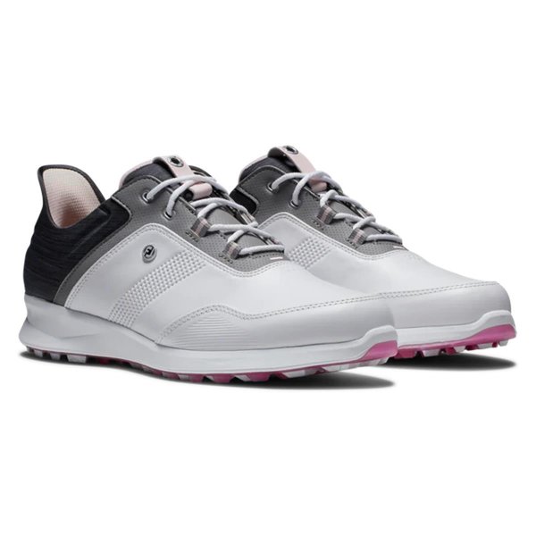 FootJoy STRATOS Golf-Schuh Damen | white-black, pink