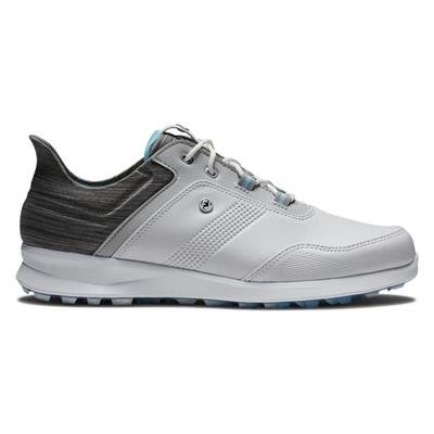 FootJoy STRATOS Golf-Schuh Damen | white-grey, blue EU 38,5 Medium