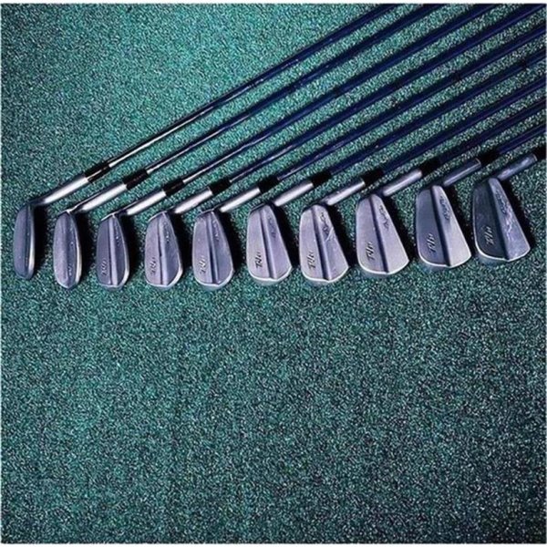 Mizuno Pro TN-91 Eisensatz Stahl 3-9, PW, FW, SW Herren RH True Temper Dynamic Gold R400 Regular Flex Golf Pride Classic Cord