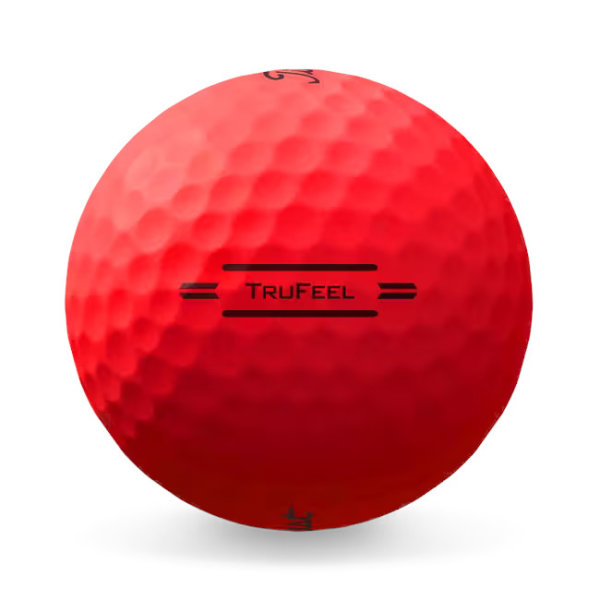 Titleist TruFeel Golf-Ball matt rot 12 B&auml;lle