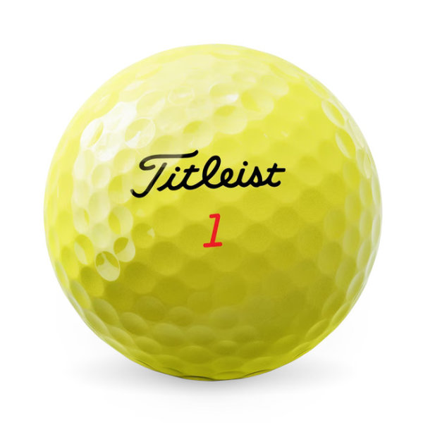 Titleist TruFeel Golf-Ball gelb 12 Bälle