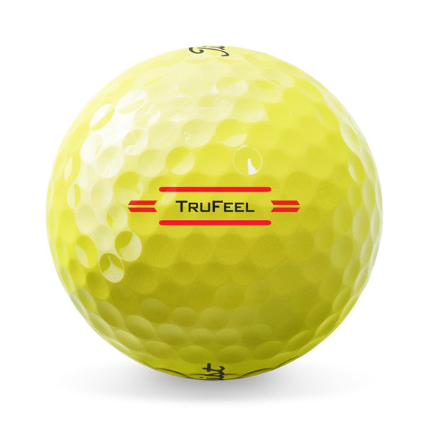 Titleist TruFeel Golf-Ball gelb 12 B&auml;lle