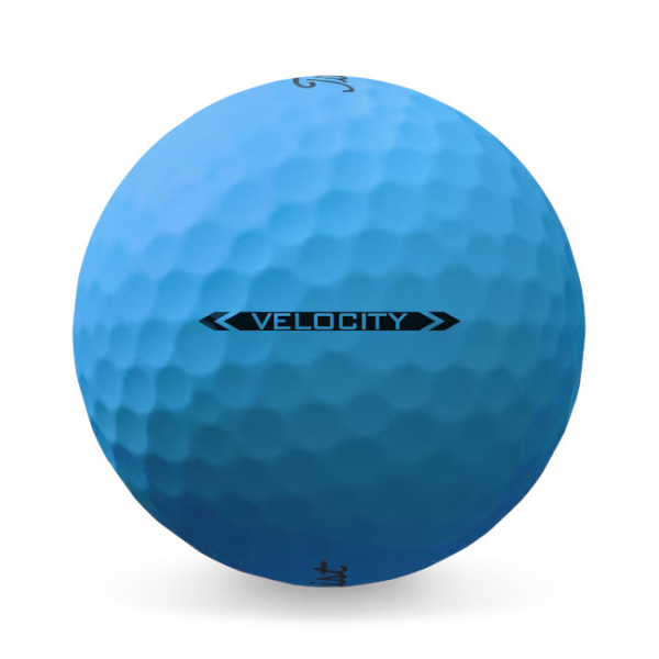 Titleist Velocity Golf-Ball matt blau 12 B&auml;lle