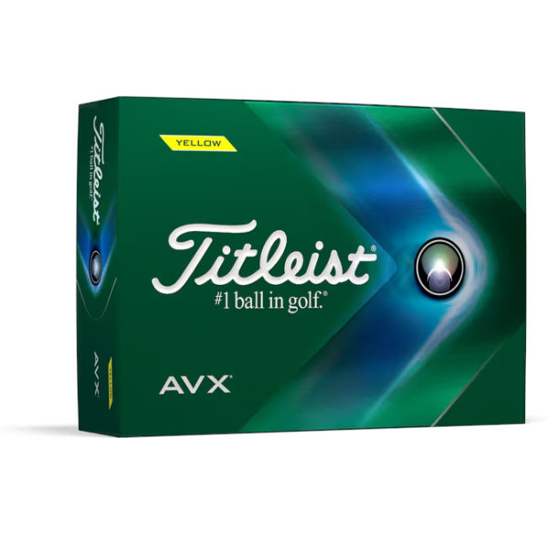 Titleist AVX Golf-Ball gelb 12 Bälle