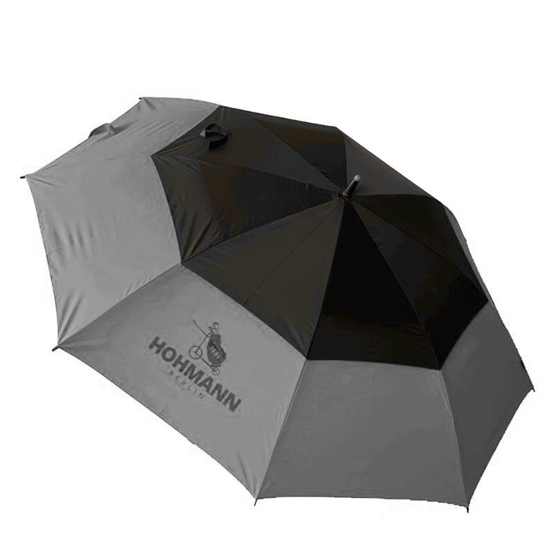 Hohmann TourDri Sonnen-Regen-Schirm UV-Schutz 32“ | Gray/Jet Black