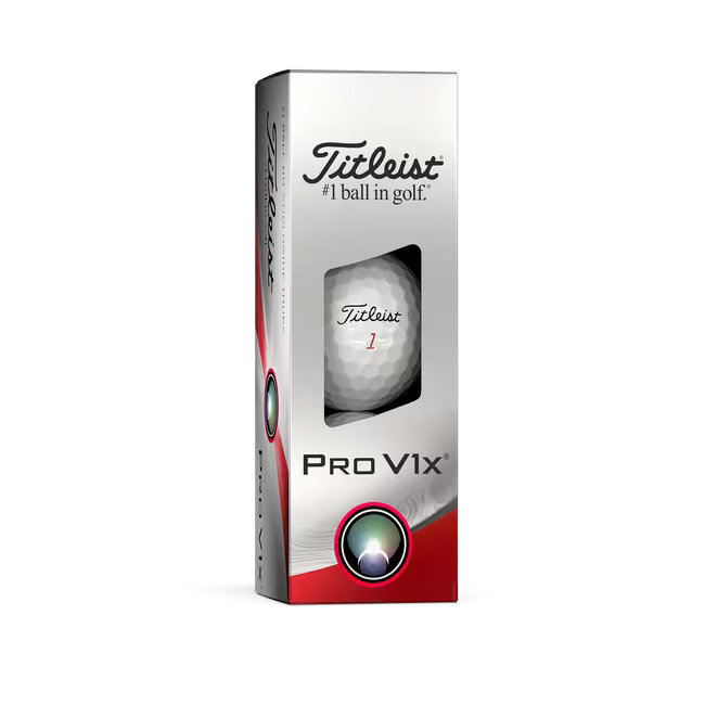 Titleist Pro V1x 2023 Golf-Ball weiß 3 Bälle