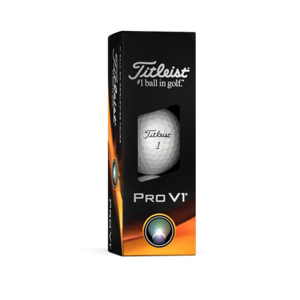 Titleist Pro V1 2023 Golf-Ball weiß 3 Bälle