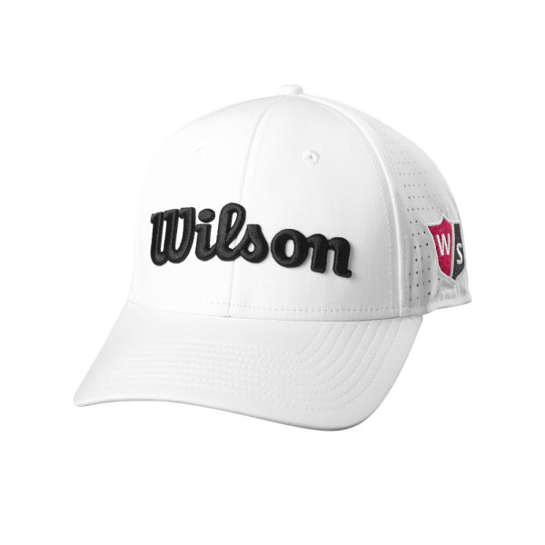 Wilson Performance Mesh Cap White