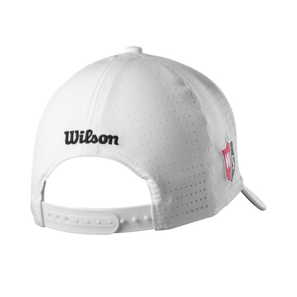 Wilson Performance Mesh Cap White