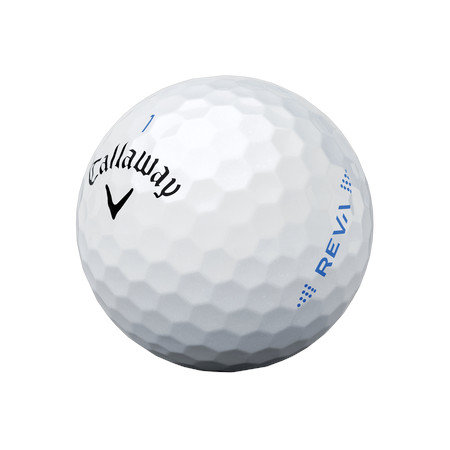 Callaway Reva Golf-Ball Pearl 2023 Wei&szlig; 12-B&auml;lle